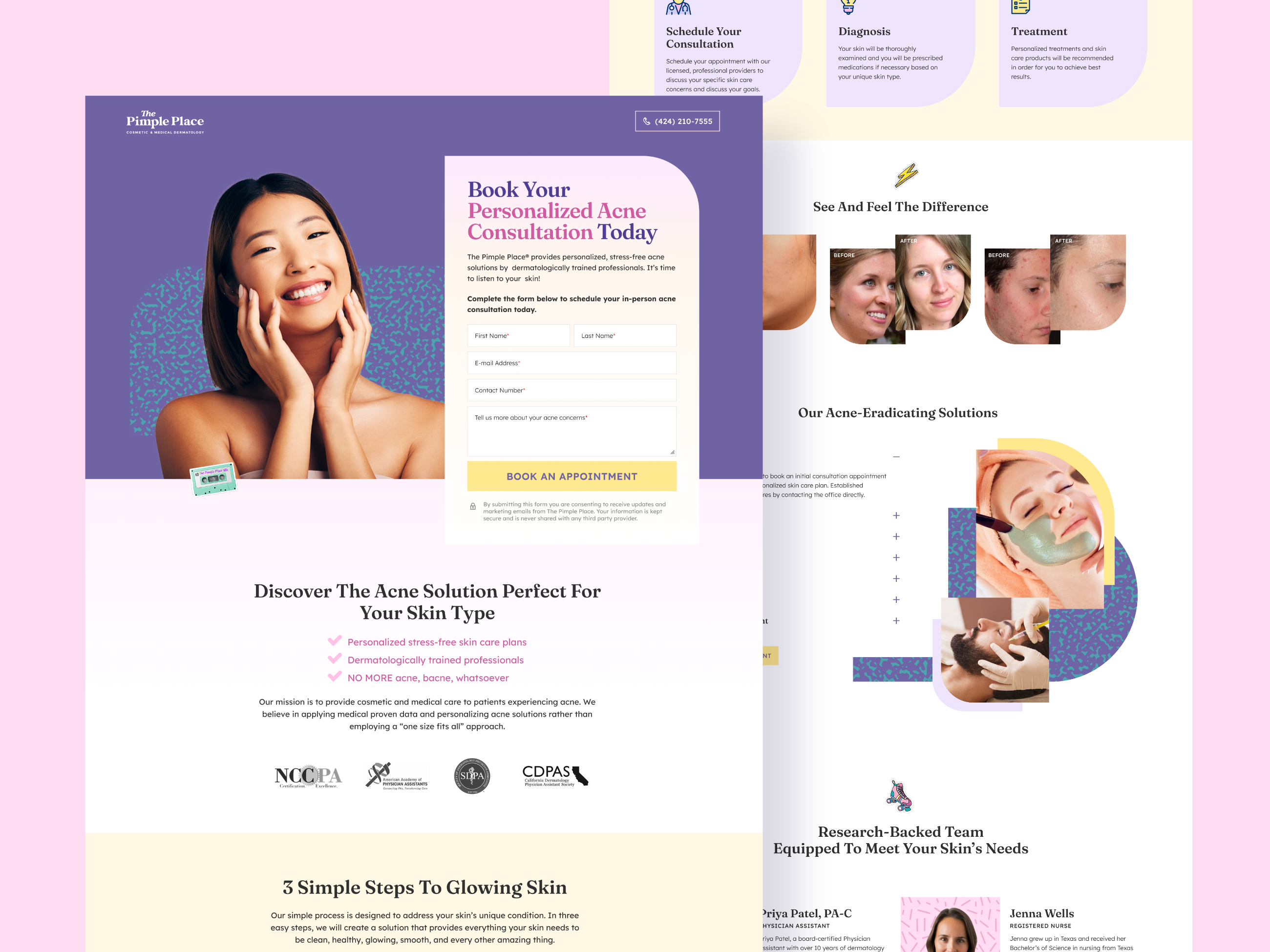 The Pimple Place · Google Ads case study